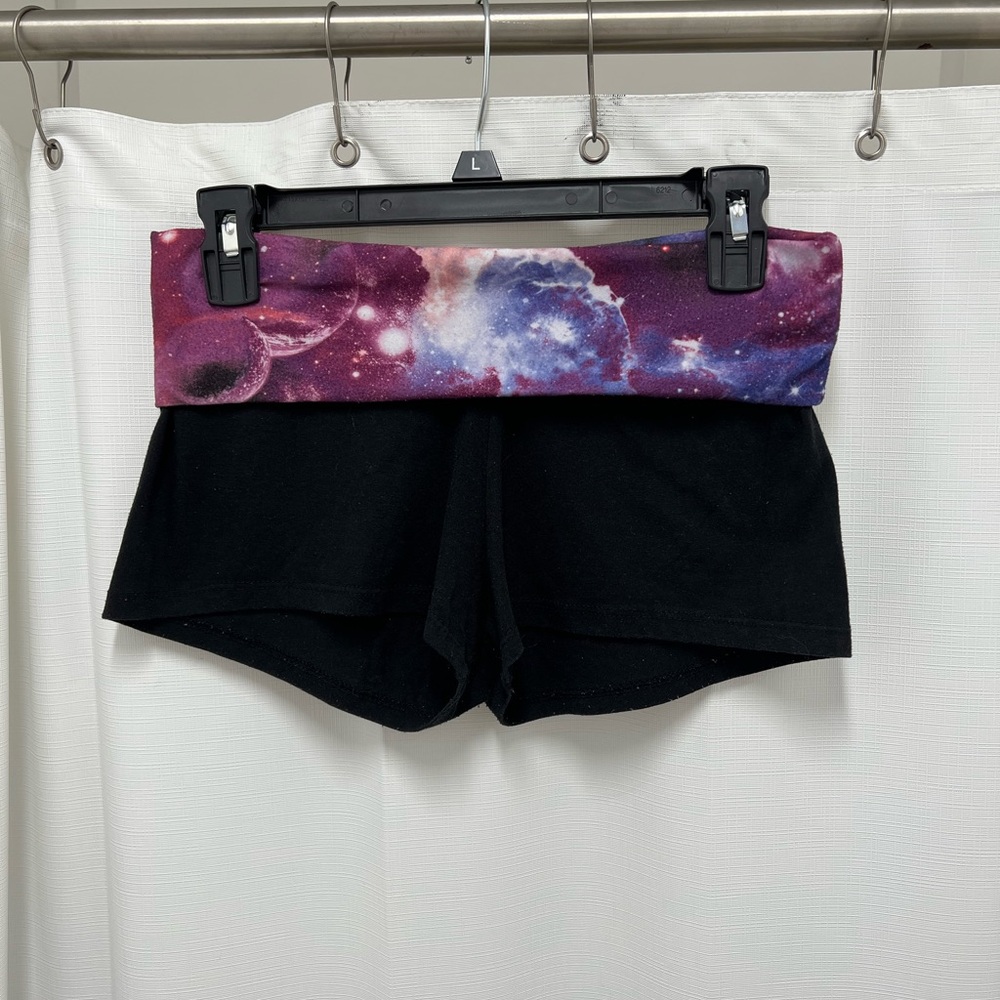 Deb Yoga Shorts with Cosmic Waistband